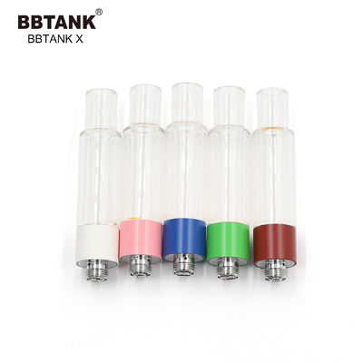 el cartucho de cerámica lleno de Vape del aceite de 1.2ml 55m m CBD cupo la batería 510