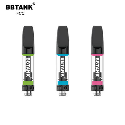 Ningún cartucho de cerámica lleno quemado del aceite de 1.0ml Vape CBD con la batería delgada