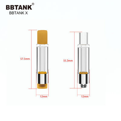 aceite de cerámica Vape Pen With Glass Tank del hilo CBD del cartucho 510 del aceite 1.0ml