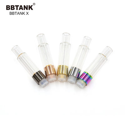 aceite de cerámica Vape Pen With Glass Tank del hilo CBD del cartucho 510 del aceite 1.0ml