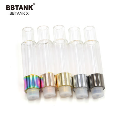 aceite de cerámica Vape Pen With Glass Tank del hilo CBD del cartucho 510 del aceite 1.0ml