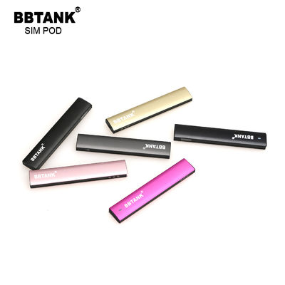 Aleación de aluminio disponible de la vaina del dispositivo del FDA 3.5V 0.8g CBD Vape