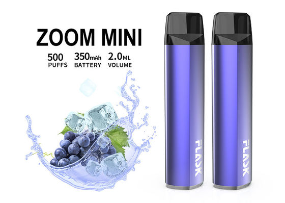 Soplos puros Vape disponible del dispositivo de sistema de la vaina de los sabores 2.0ml 350mAh 500