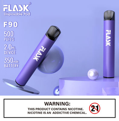 2ml vaina recargable líquida electrónica disponible Vape del cigarrillo 350mah
