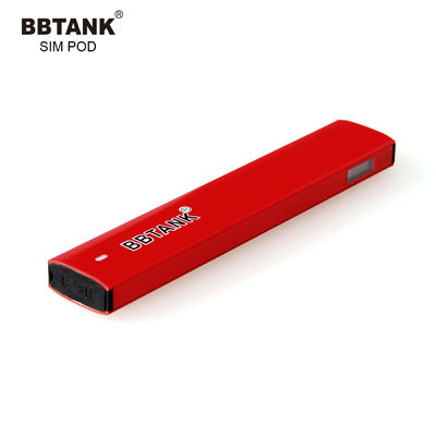 Pluma delgada bonita del vaporizador 1ML, equipos del arrancador del cigarrillo de 1.5ohm E