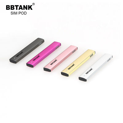 Pluma delgada bonita del vaporizador 1ML, equipos del arrancador del cigarrillo de 1.5ohm E