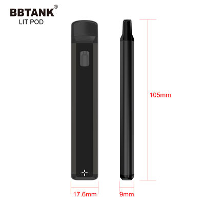 dispositivo disponible de 1gram THC Vape, palillo disponible recargable de CBD Vape