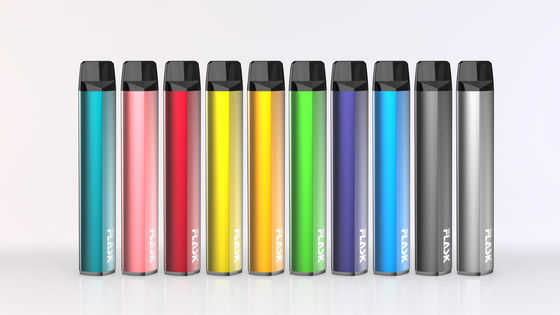 Pluma disponible delgada del vaporizador de la vaina de la batería 1000puffs aprobada por la FDA