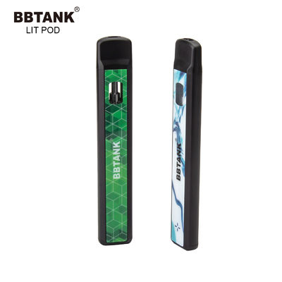 Delta delgado completo 10 Vape disponible Pen Ceramic Coil del gramo 530mAh