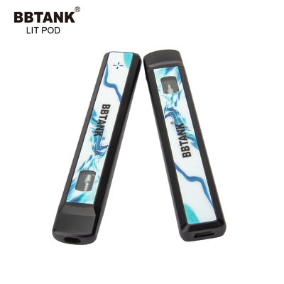 Delta delgado completo 10 Vape disponible Pen Ceramic Coil del gramo 530mAh