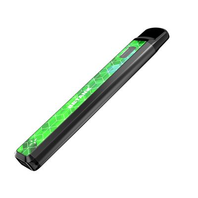 Acero inoxidable de 1.0ml THC del aceite del cartucho de cerámica puro delgado de Vape