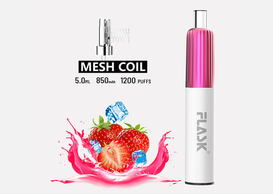 Certificación electrónica del CE de los cigarrillos de Mesh Coil Smoking Vaporizer Pen