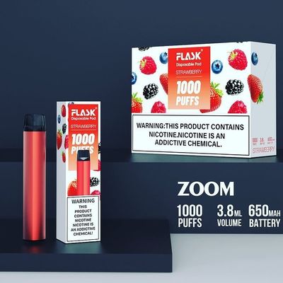 ENFOCA la estabilidad 1000puffs de alta calidad 650mah 304 Stianless de los dispositivos de Vapepen de la disposición de acero