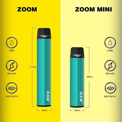 Vapenation 1000puffs 650 Mah Cotton Organic de DisposableVapepen del ENFOQUE