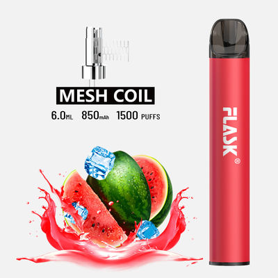 El CE delgado bonito de la pluma del vaporizador E del Cig sano de Mesh Coil 850mAh aprobó