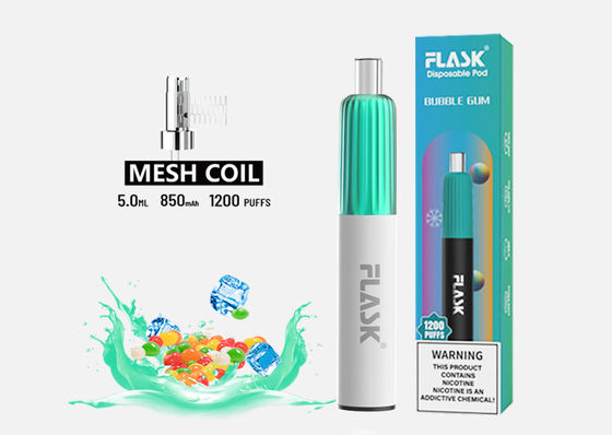 5.0ml 1200 sopla los cigarrillos electrónicos del vaporizador disponibles