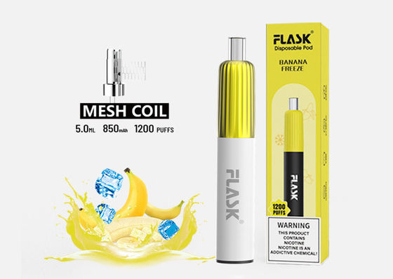5.0ml 1200 sopla los cigarrillos electrónicos del vaporizador disponibles
