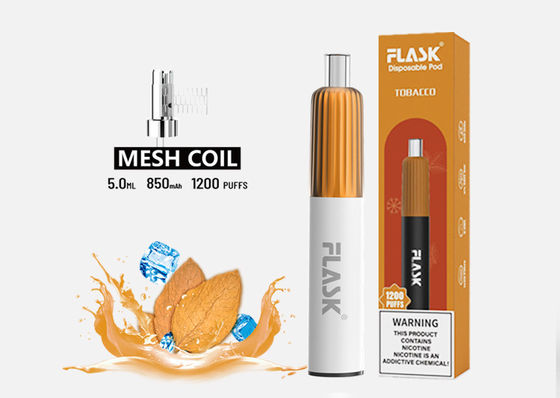 5.0ml 1200 sopla los cigarrillos electrónicos del vaporizador disponibles