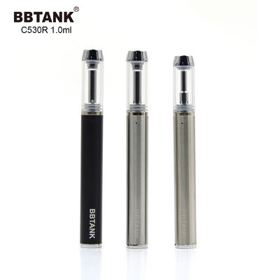 Dispositivo disponible de plata de 1.0ml CBD Vape, pluma de Vape del aceite de 1.5ohm CBD