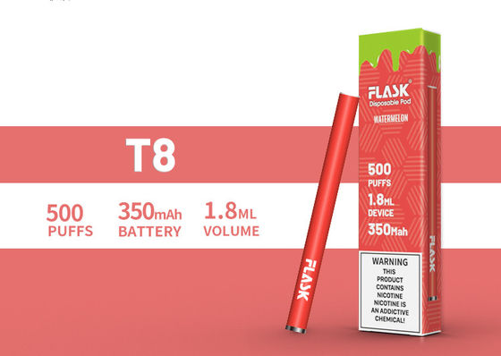 El cafeína al por mayor de los sabores 500puffs 12/la energía Vape pega el E-cigarrillo disponible de Nicsalt