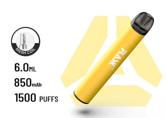 Batería espiral disponible 850Mah de la malla de VapePen 1500puffs de la gran circulación de aire de F900 P6