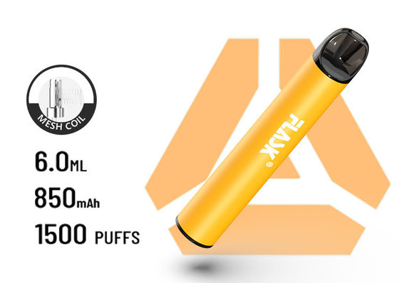 Capacidad grande disponible de la batería 850Mah del meshcoil de los soplos 1500puffs de VapePen de la mejor circulación de aire de F900 P6