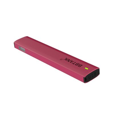 Negro electrónico recargable del vapor de la vaina del atomizador 1.2ohm del cigarrillo