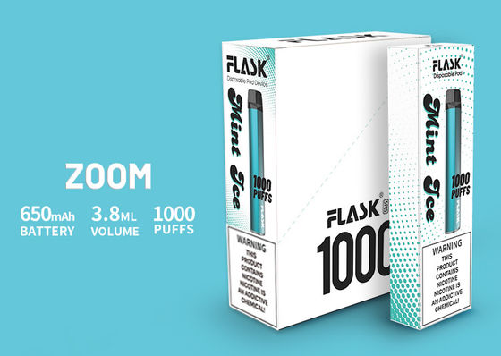 El funcionamiento estable Vapepen Alemania de los dispositivos de la disposición del ENFOQUE hizo la boquilla 650mah 3.8ml 1000puffs de la PC