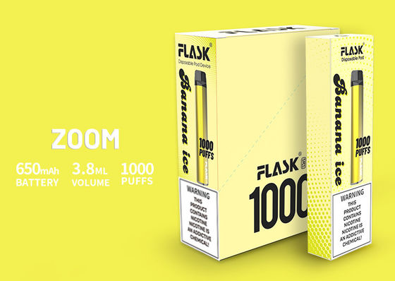 El funcionamiento estable Vapepen Alemania de los dispositivos de la disposición del ENFOQUE hizo la boquilla 650mah 3.8ml 1000puffs de la PC