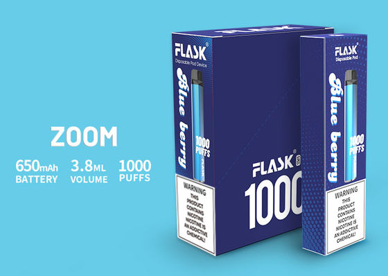 E-jugo de alta calidad 0%2%5%Nicsalt 1000puffs del producto 650Mah 3.8ml de Vapepen de la disposición del ENFOQUE