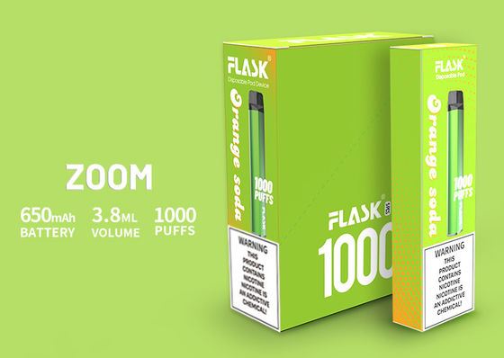 E-jugo de alta calidad 0%2%5%Nicsalt 1000puffs del producto 650Mah 3.8ml de Vapepen de la disposición del ENFOQUE