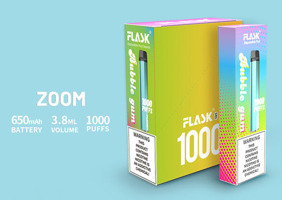 E-jugo de alta calidad 0%2%5%Nicsalt 1000puffs del producto 650Mah 3.8ml de Vapepen de la disposición del ENFOQUE