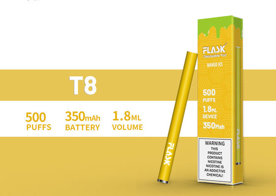 los cigarrillos líquidos electrónicos 1.8mL pre llenaron el vaporizador disponible de la vaina