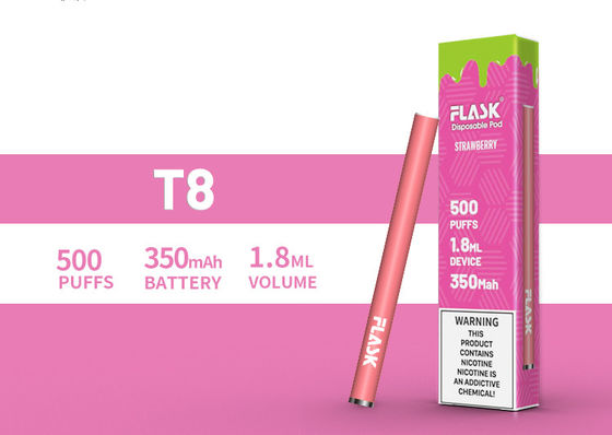 los cigarrillos líquidos electrónicos 1.8mL pre llenaron el vaporizador disponible de la vaina