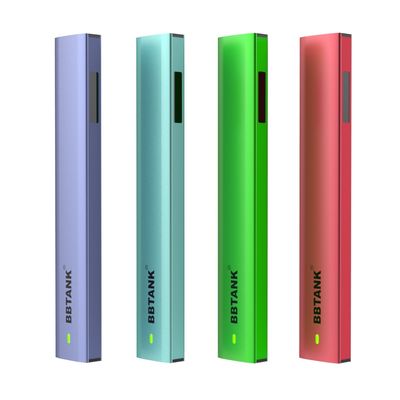 Dispositivo disponible portátil de 3.7V THC Vape, 0.5ml delta 8 Vape disponible