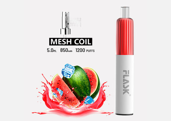 El CE 304SS condimentó la pluma del vaporizador, palillo disponible de Vape de 1200 soplos
