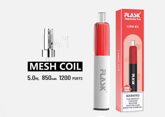 Dispositivo disponible de la vaina de Vape del sabor del doble del hielo 5g de la fresa del OEM