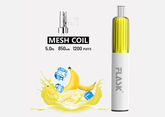 vainas condimentadas sal de Pen Mesh Coil Vape Pre Filled del vaporizador de la nicotina de 850mAh el 2%