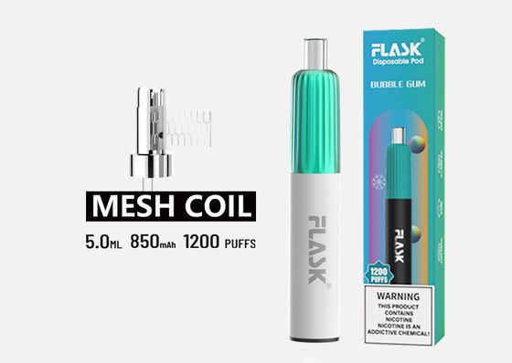 5g condimentó la pluma del vaporizador, vaina portátil Vape del OEM no recargable