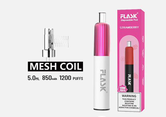 pluma condimentada nicotina del vaporizador 20mg, vapores electrónicos del cigarrillo 850mAh