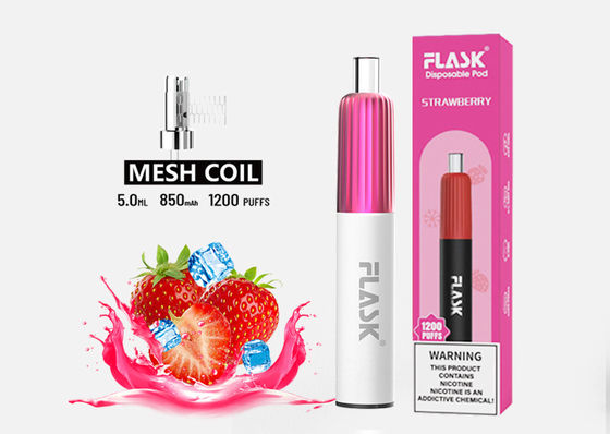 pluma condimentada nicotina del vaporizador 20mg, vapores electrónicos del cigarrillo 850mAh
