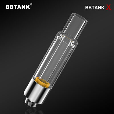 Delta cartucho del aceite de 10 vidrios, 0.3ml Live Resin Cannabis Vape Cartridge
