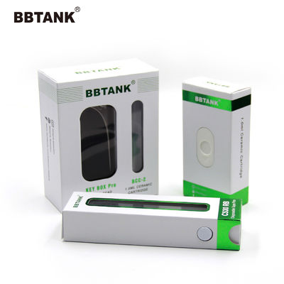 Reciclado barnizando las cajas de empaquetado plegables para la pluma de Vape del aceite de CBD