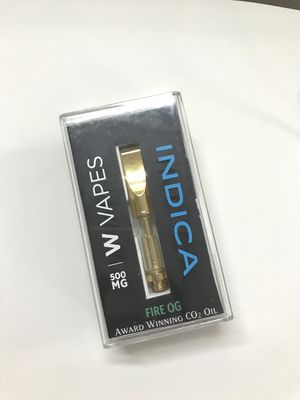Barnizar a Vape Pen Packaging Box, empaquetado plegable del cartucho del aceite de THC