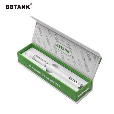 Capa ULTRAVIOLETA de la caja hecha a mano de Art Paper Vape Pen Packaging disponible