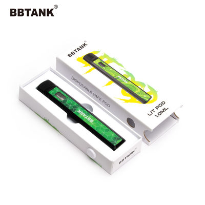 Cartulina de papel CBD Vape Pen Boxes Embossing Printing de Eco