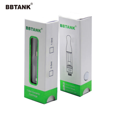 Cartulina de papel CBD Vape Pen Boxes Embossing Printing de Eco