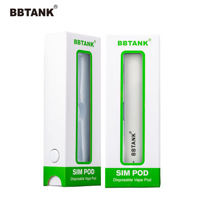 Art Paper Vape Pen Device laminado de capa ULTRAVIOLETA encajona disponible