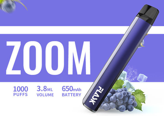 pluma disponible de 3.8g Vape, vaporizador que fuma Pen With 50mg Nicosalt del CE