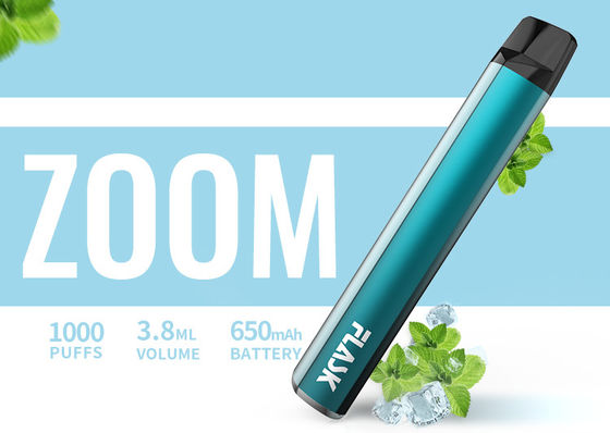 650 Mah Electronic 3.8ml 1000puffs condimentaron el vaporizador Pen Nicosalt el 1%